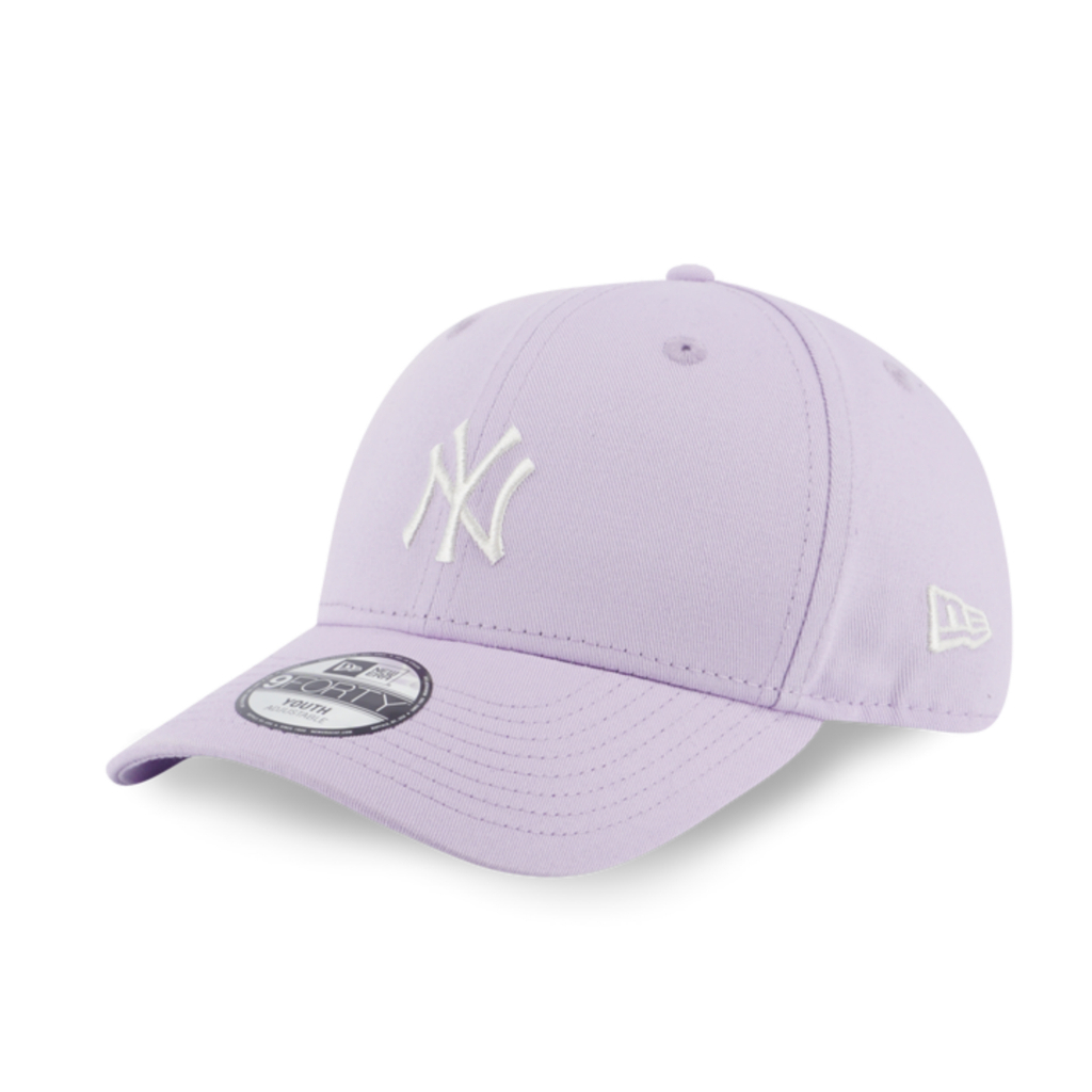 Topi Anak New Era Cap New York Yankees Color Era Pastel Lilac Kids 9Forty Adjustable Original