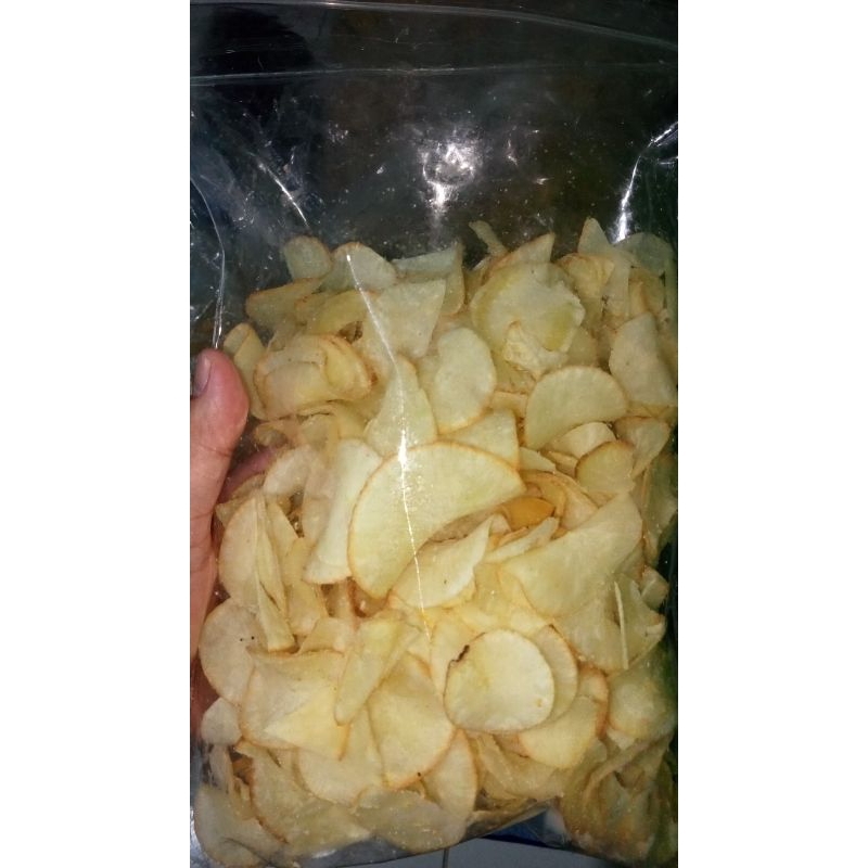 

Keripik singkong asin 250g