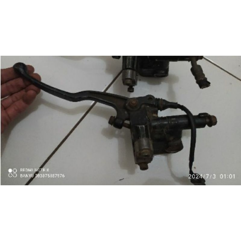 master rem bagian atas f1zr original copotan motor