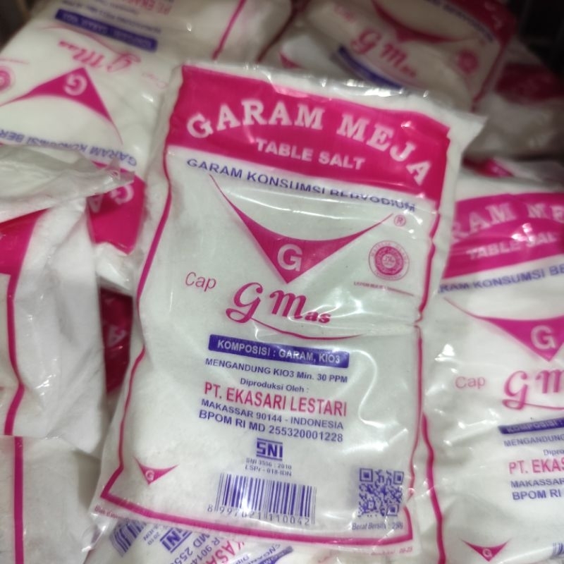 

Garam halus G-mas 500g