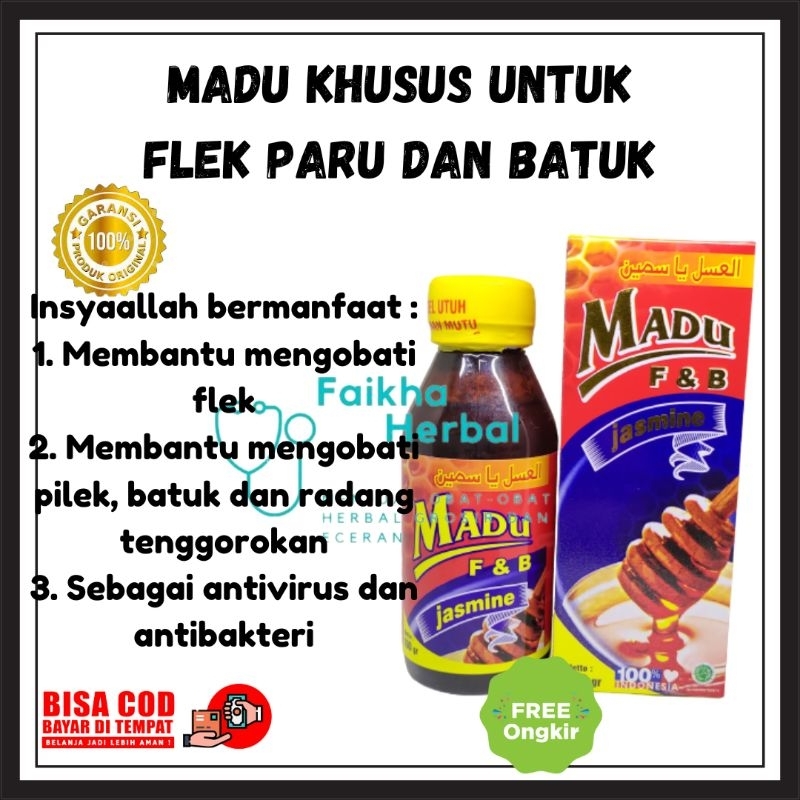 

Madu Flek Paru Dan Batuk Untuk Anak Serta Dewasa Madu Fnb Jasmine Madu TB Paru Madu Probiotik Flek Dan Batuk