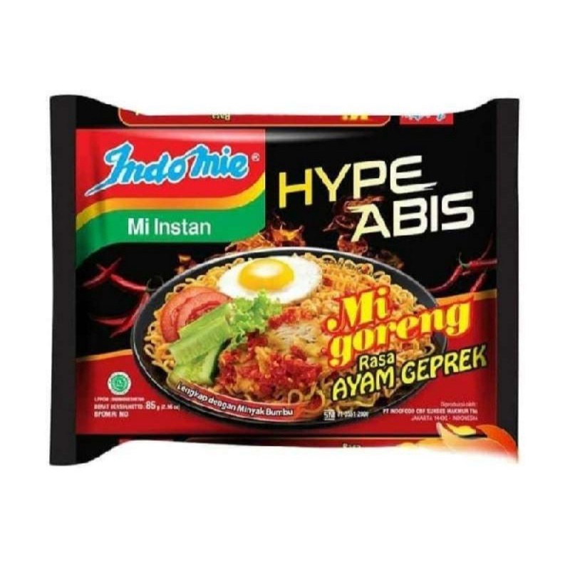 

INDOMIE GORENG AYAM GEPREK 85gr PROMO