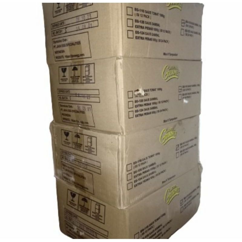 

Saus Sambal Euro Gourmet 1 Kg Per Dus Isi 12 Pcs