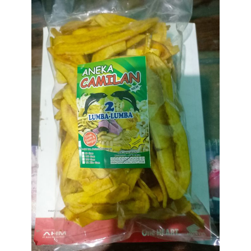 

[BISA COD] Kripik Pisang Gurih ±250g
