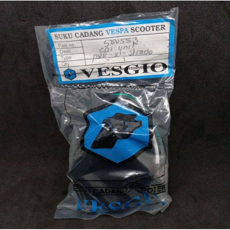 CDI MICRO COMPUTER VESPA CDI VESPA MODEL TIIC MERK VESGIO