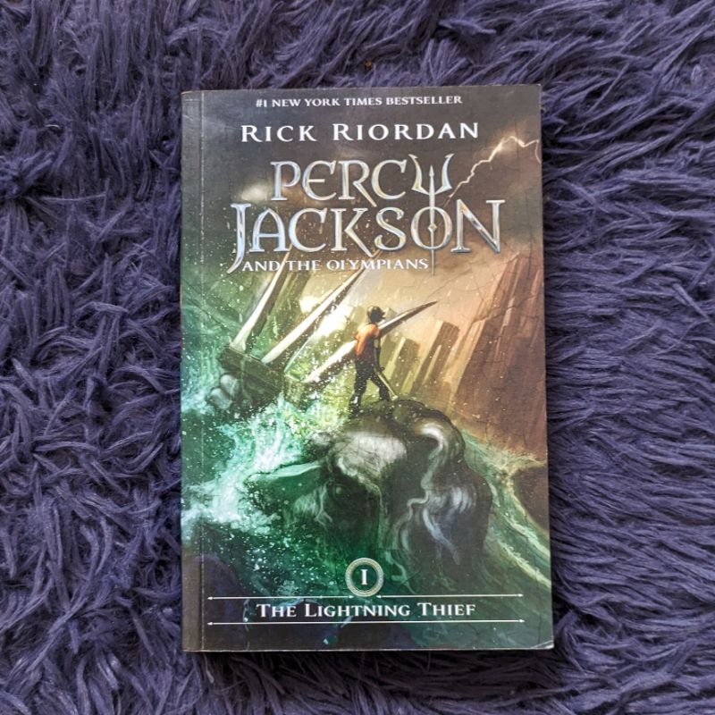 BUKU NOVEL ORI PERCY JACKSON AND THE OLYMPIANS