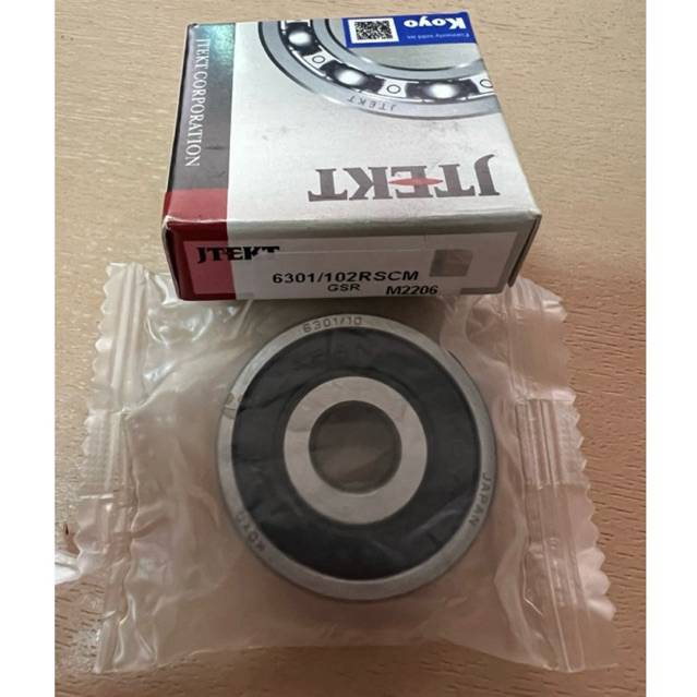 Bearing SPECIAL 6301 2RS / 10mm (6301/10-2RSCM) (KOYO) (10x37x12)