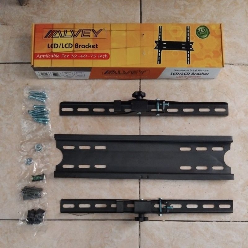 Penyangga TV LED/LCD  Penopang TV LED/LCD Bracket Dinding TV LED/LCD 32" - 60" - 75"