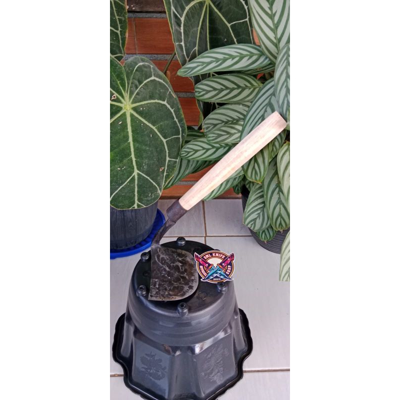 cangkul mini atau kored pembersih rumput cangkul baja per terbaik siap pakai