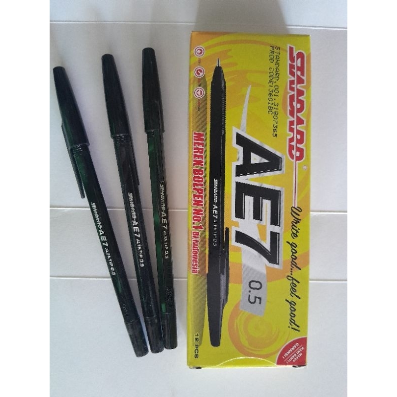 

Pen Standart AE7 Hitam