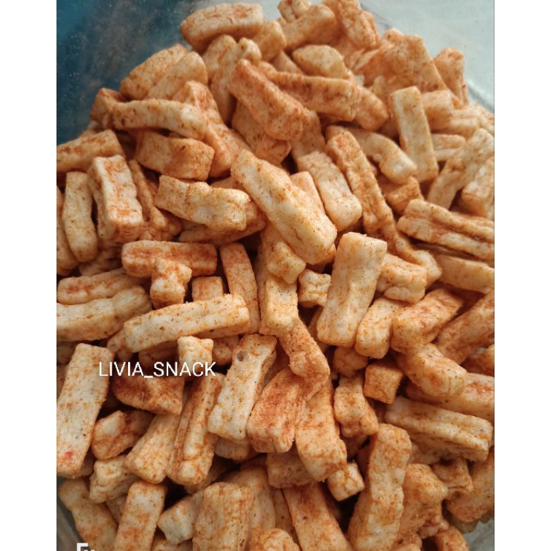 

KERUPUK STICK PEDAS | 200GR | SNACK KILOAN | LIVIA_SNACK_CIKARANG