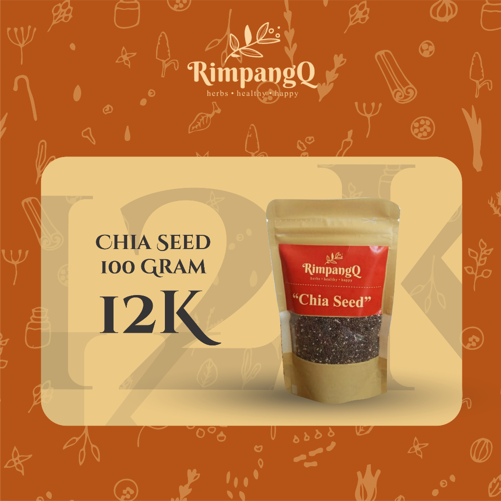 

Chia Seed by Rimpang Q Produk Halal Original 100 Gram