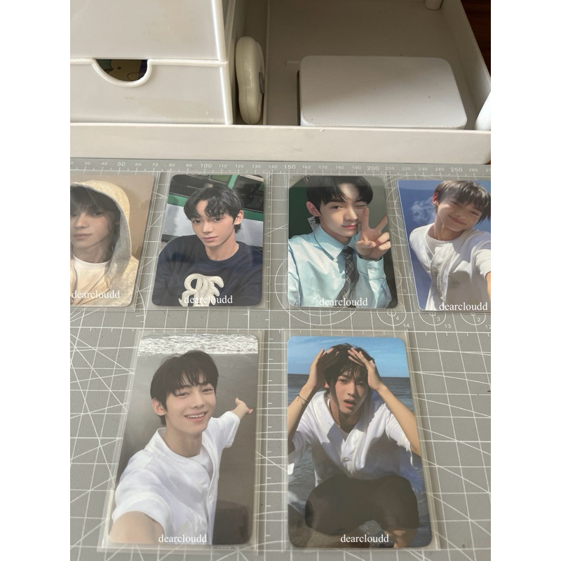 tws official photocard pc hanjin sparkling blue pc