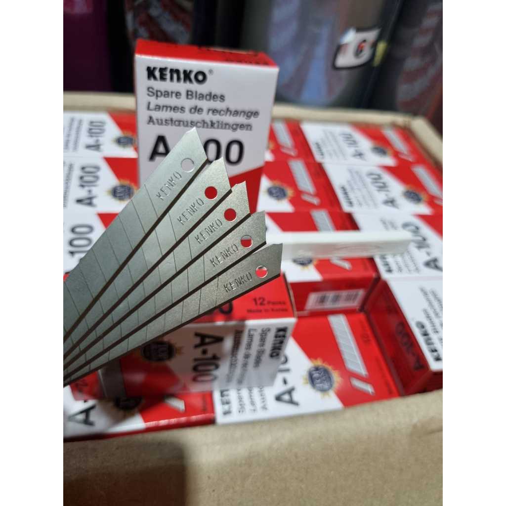

RB per BOX Refill Isi Cutter KENKO A-100 A100 Untuk A300 per BOX