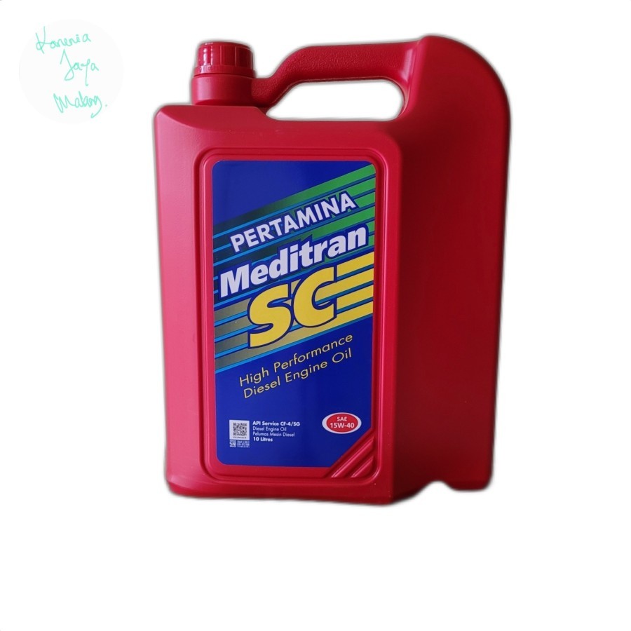 OLI PERTAMINA MEDITRAN SC 10 LITER