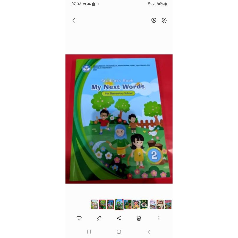 Buku Bahasa inggris SD kelas 2 kemendikbud