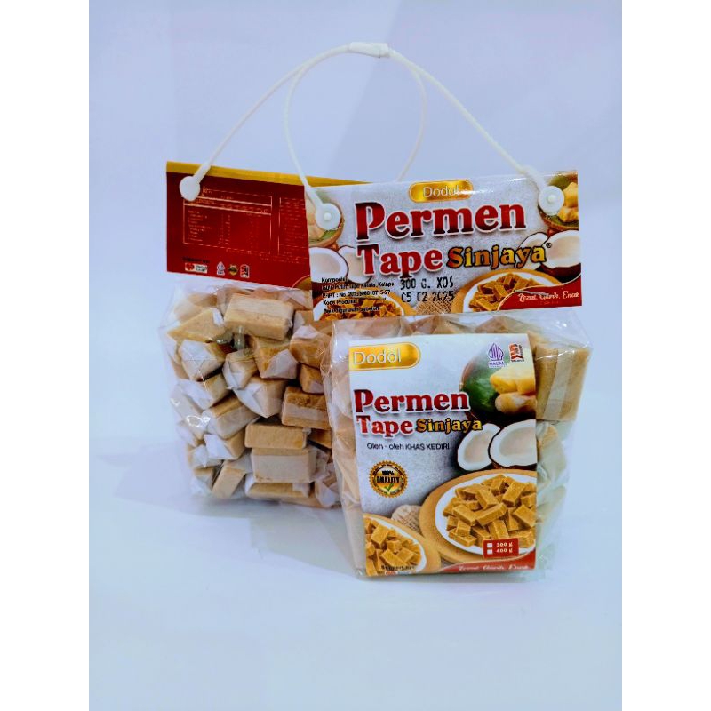 

Permen Tape Sinjaya sinar jaya|permen tape dodol 400g