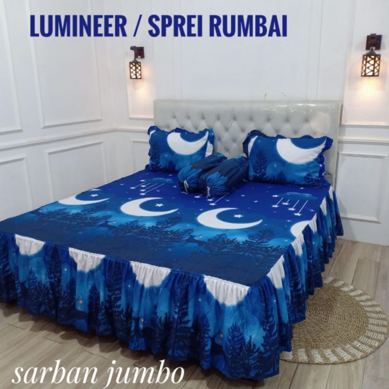 Sprei Rumbai Uk 160×200 | Sprei Rumbai Size Queen | Rumbai No 2