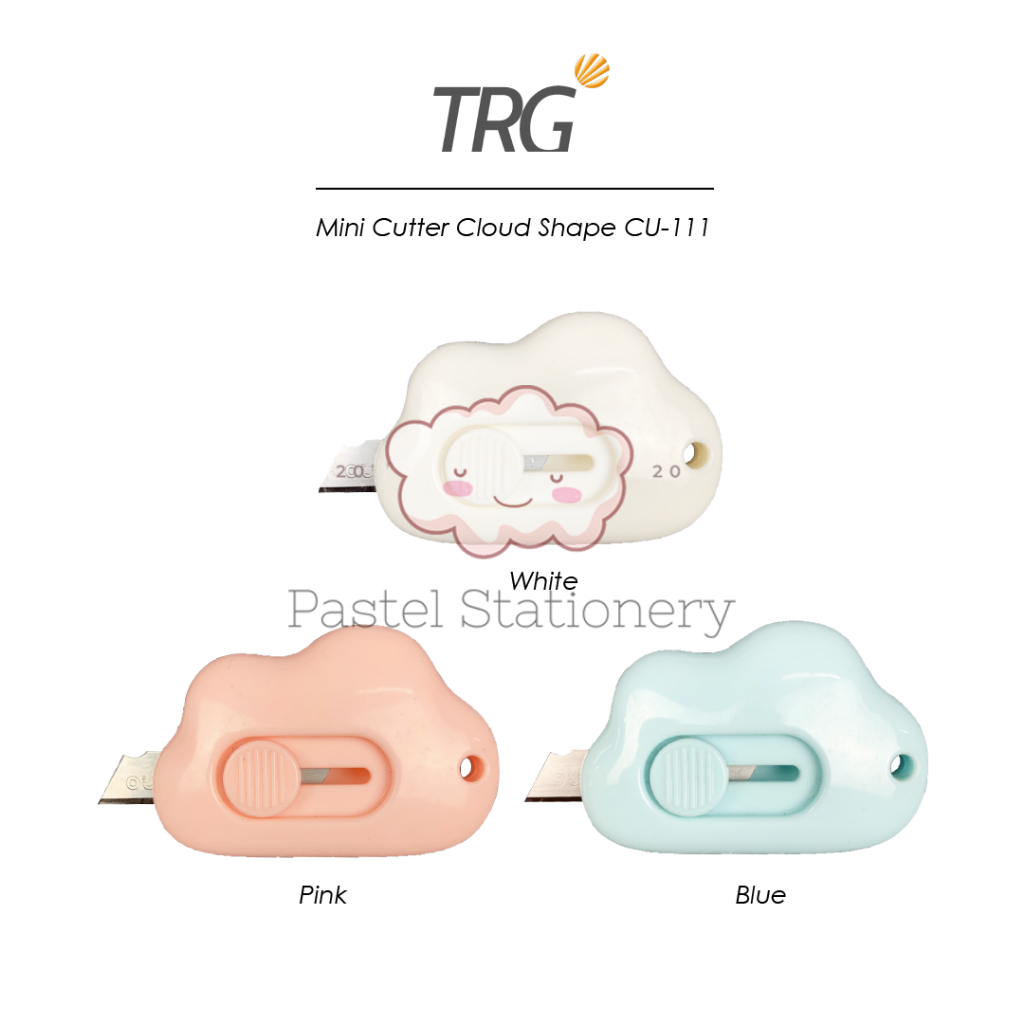 

TRG Mini Cutter Cloud Shape CU-111 - Cuter Kecil Pemotong Kertas Lucu TRG