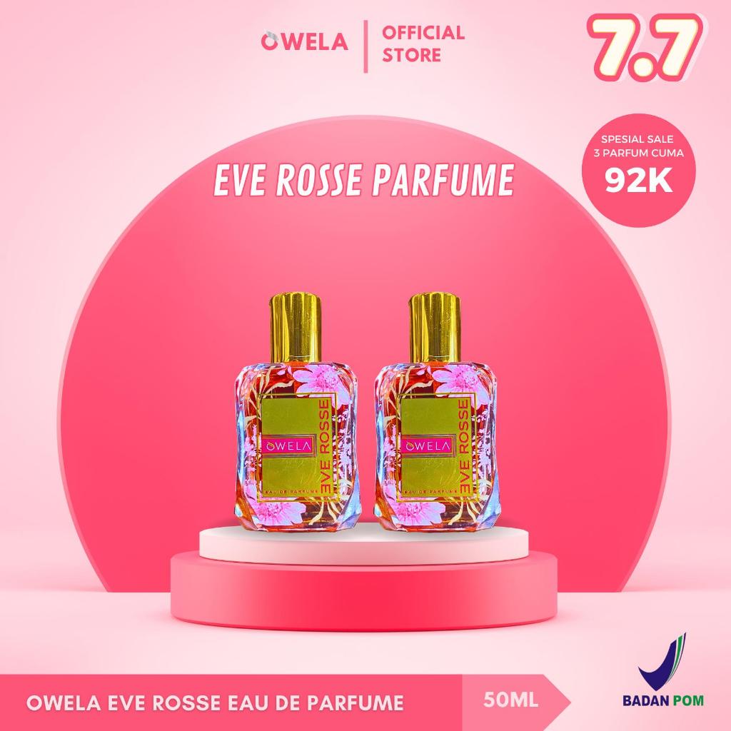 OWEL PARFUM OWELA EVE ROSSE EAU DE PARFUME INFLUENCE LOVABLE  Parfum 50ml  | Parfum Perfume Minyak W