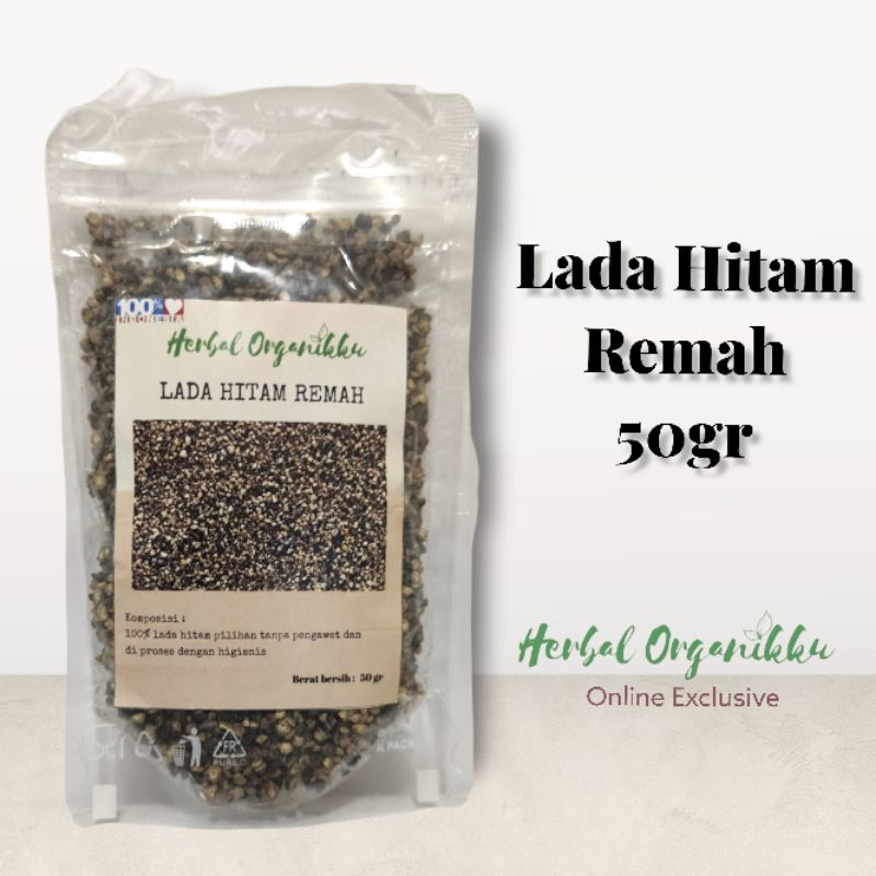 

Lada Hitam Pecah/Remah 25 & 50gr | Crushed Black Pepper