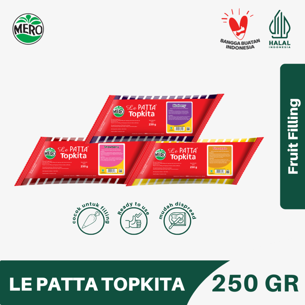 

Selai Le Patta Topkita 250 Gr