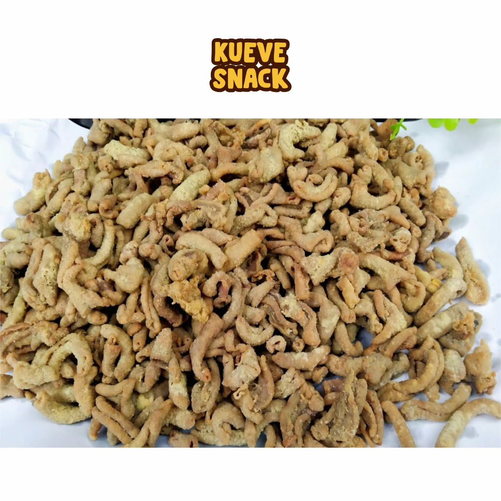 

Usus Krispi Crispy Usus Ayam Makanan Ringan Campuran Lauk Usus Keripik