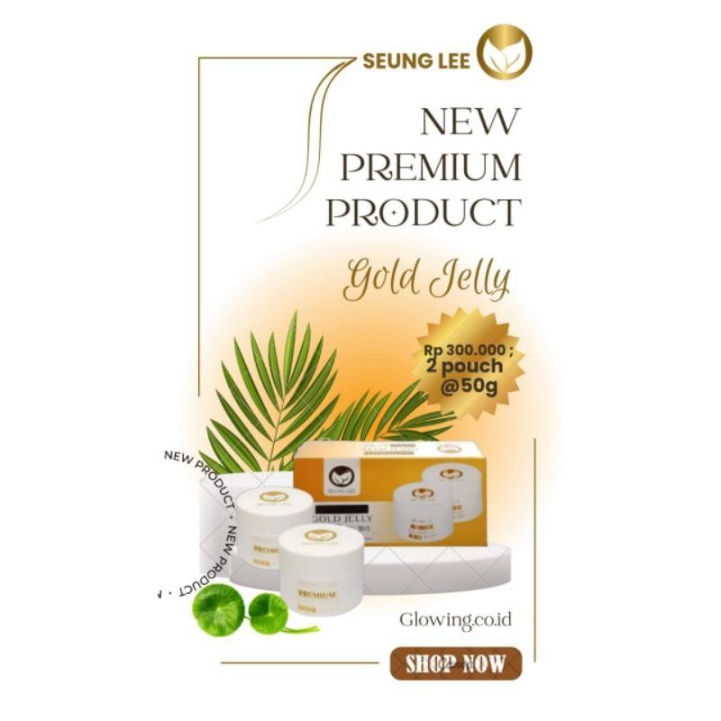 gold gel jelly Seung lee