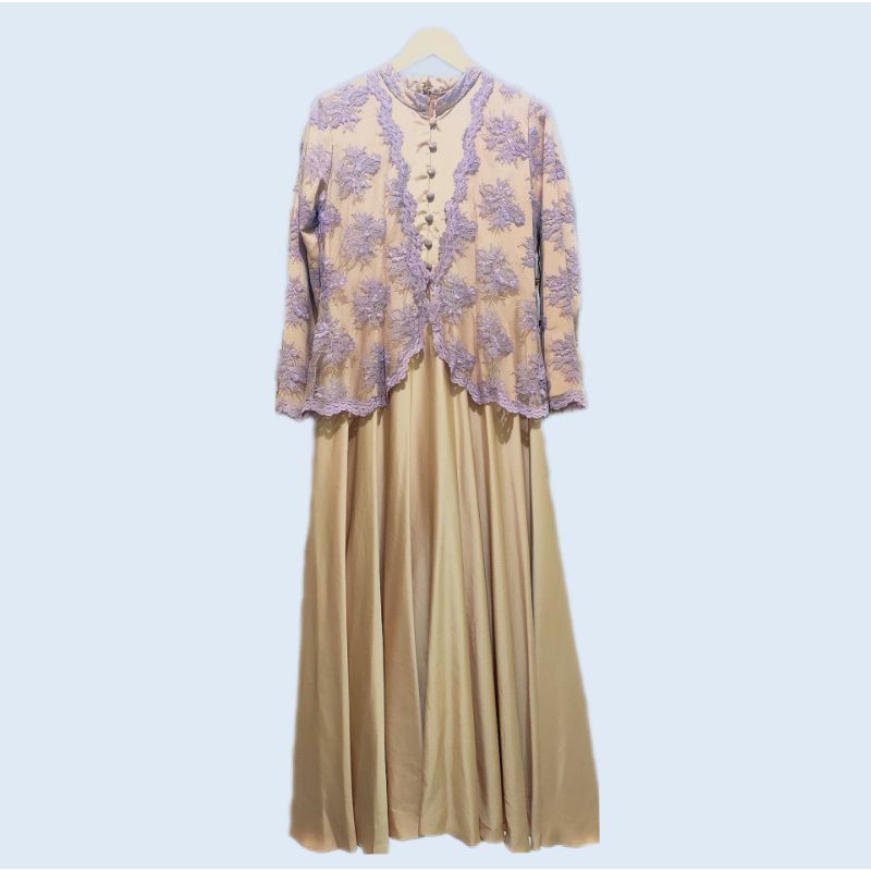 Preloved Gaun pesta / Gaun Mewah / Gaun Jahit / Gaun Brukat / Gaun Satin / Gaun Kondangan / Dress Ko