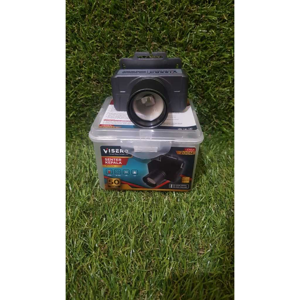 Senter Kepala Visero 50W Zoom VHL-65AW/AY Senter Kepala Zoom 50Watt Visero VHL65AW/AY
