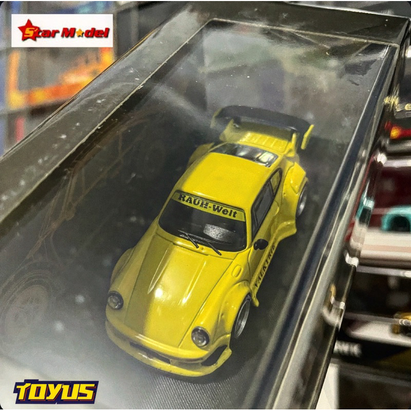 Star Model - Porsche RWB 930 GT Yellow Valkyrie