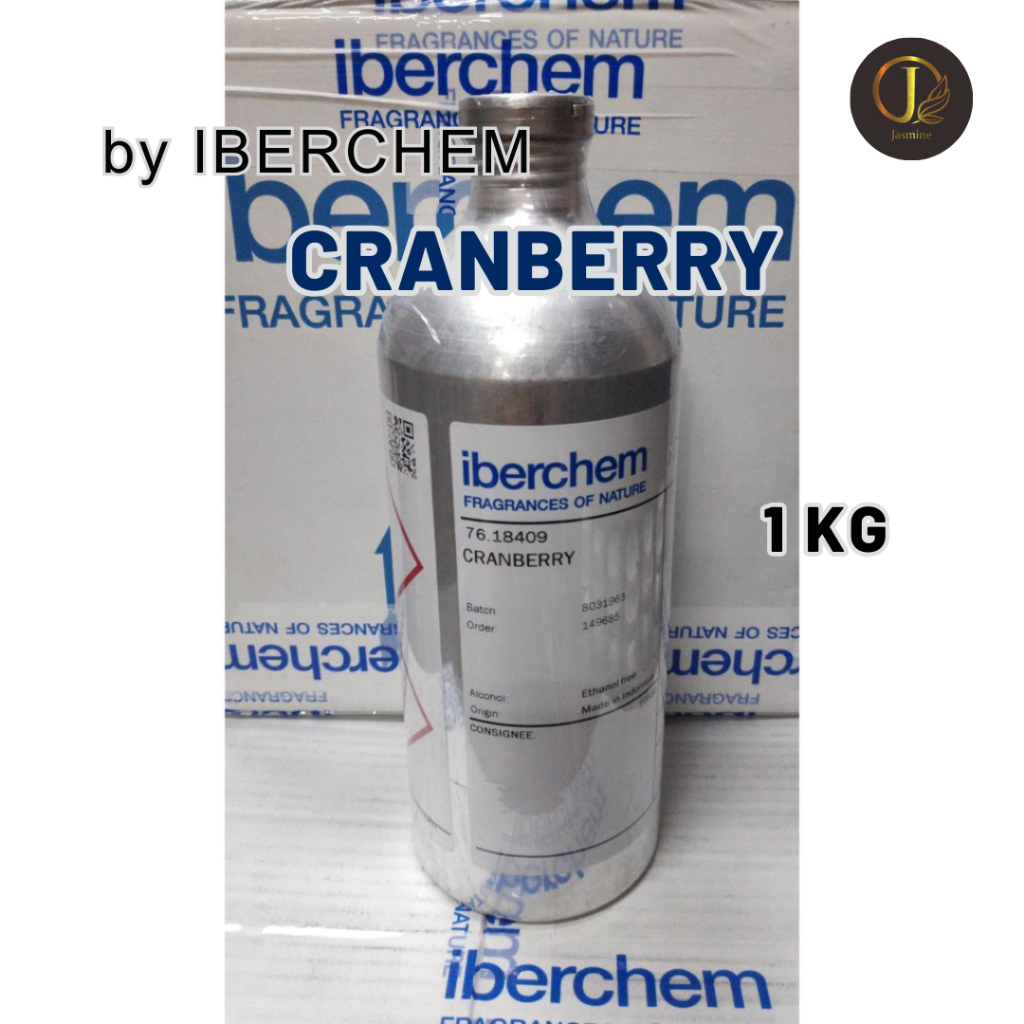 Bibit Parfum Murni 100% CRANBERRY 1 KG by iberchem. bibit parfum aroma buah cranberry. segar dan man