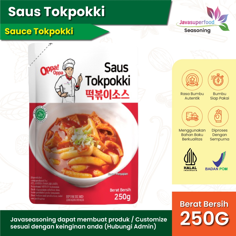 

Bumbu Saus Tokpoki topoki toppoki Tteokbokki tokpokki Odeng Fish Cake 250g