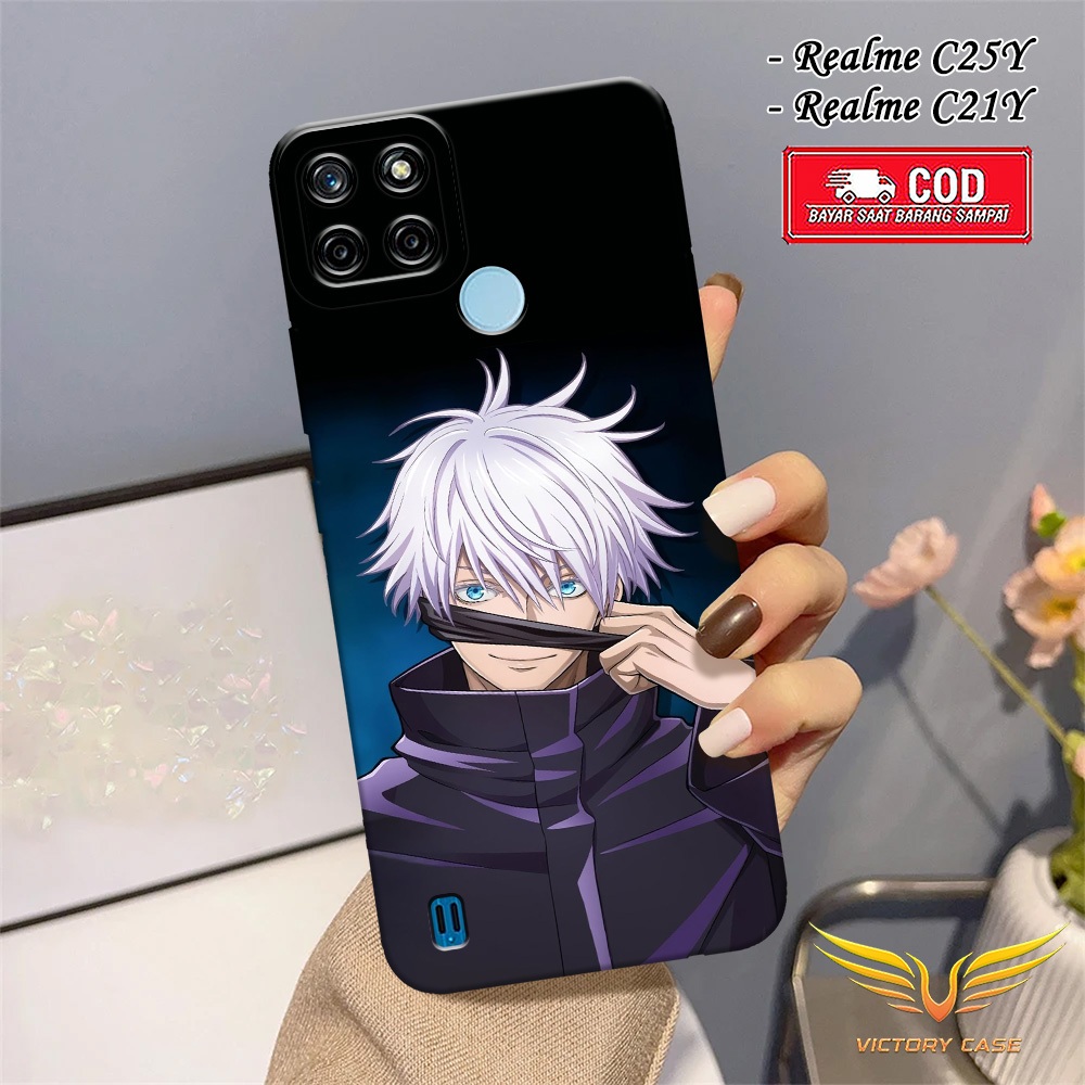 New! Anime Case - Softcase Realme C25Y/ C21Y Terbaru - Case Hp Realme C25Y/ C21Y - Casing Realme C25