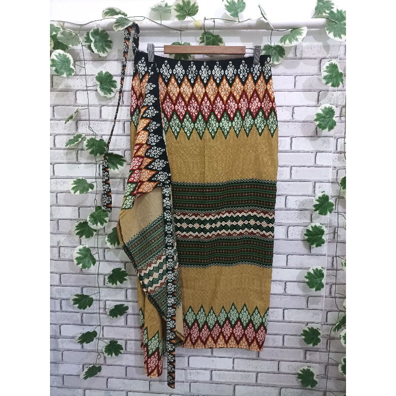 rok span panjang batik