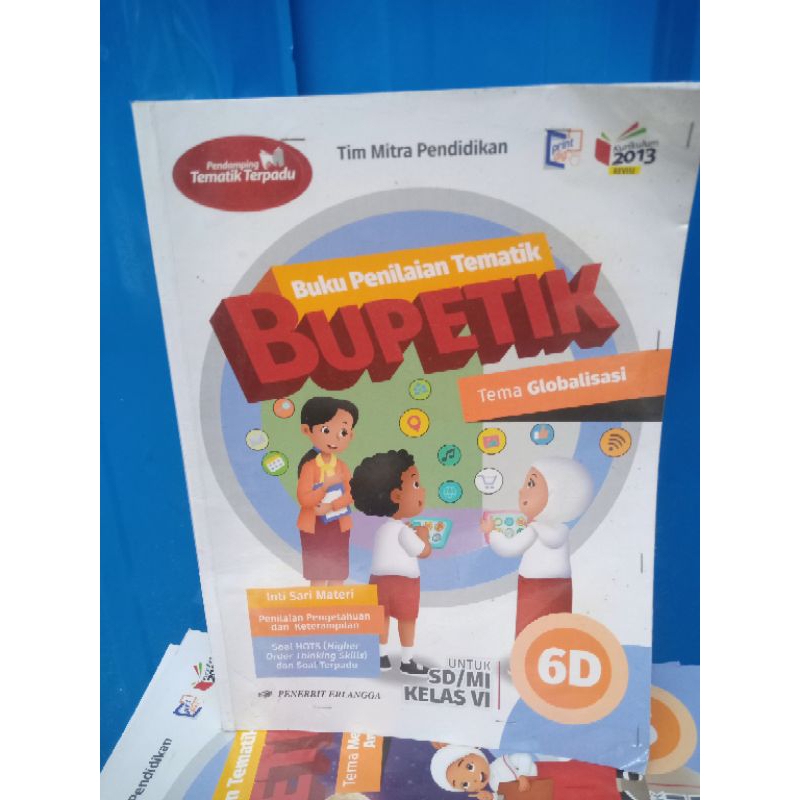 bupetik 6d kelas 6 sd erlangga kurikulum 2013 revisi