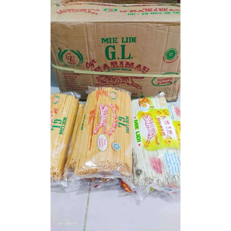 

Mie Gomak Medan / Mie Lidi GL Cap KUNING - PUTIH 1