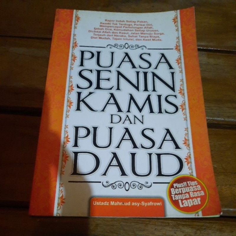 PUASA SENI KAMIS DAN PUASA DAUD - USTADZ MAHMUD ASY SYAFROWI