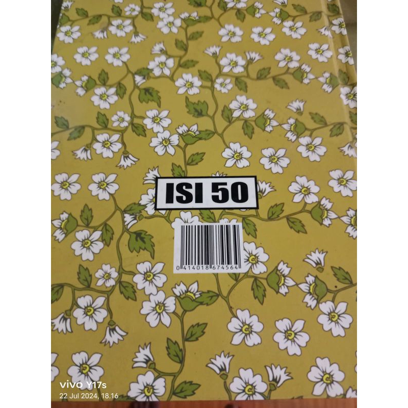 

Buku tulis quarto Vision (50 lembar)