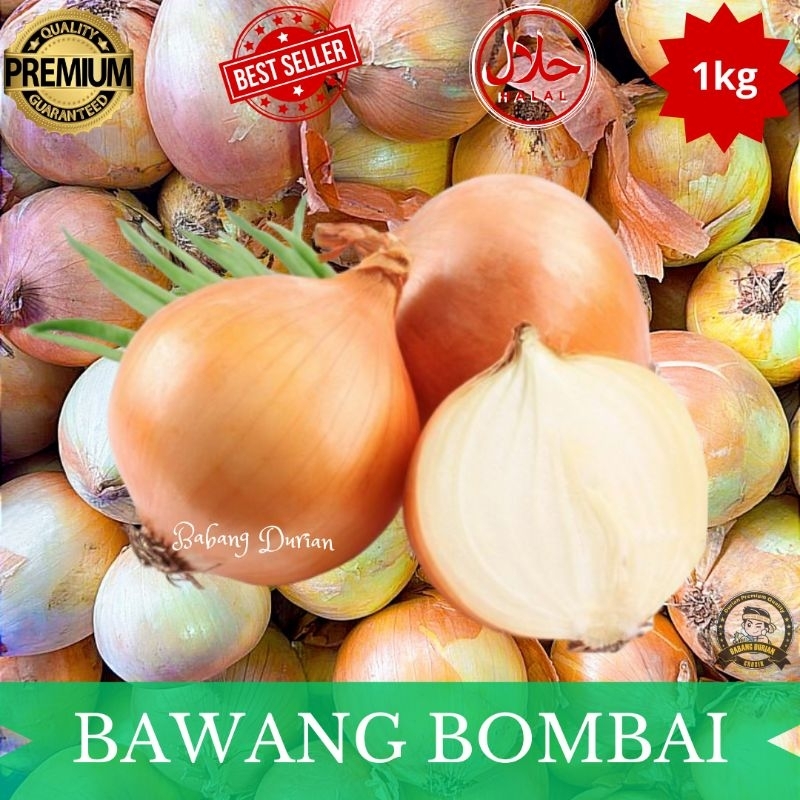 

BAWANG BOMBAI 1KG FRESH HALAL