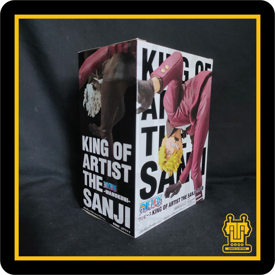 Action Figure One Piece - Sanji - King of Artist - Wano Kuni