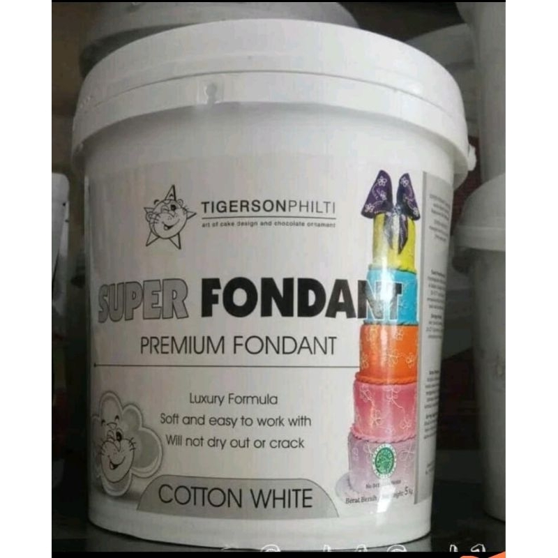 

Tigerson Fondant Philti White 5 kg