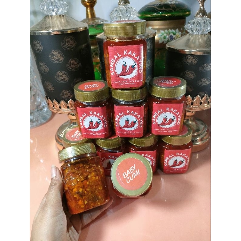 

Sambal BabyCumi Full Cumi 150gr Dan 100gr