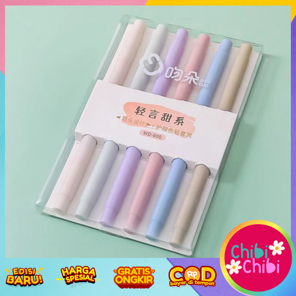 

Stabilo Set Stabilo 2in1 Highligter Vintage Stabilo Kotak Highlighter 6 Warna Pastel
