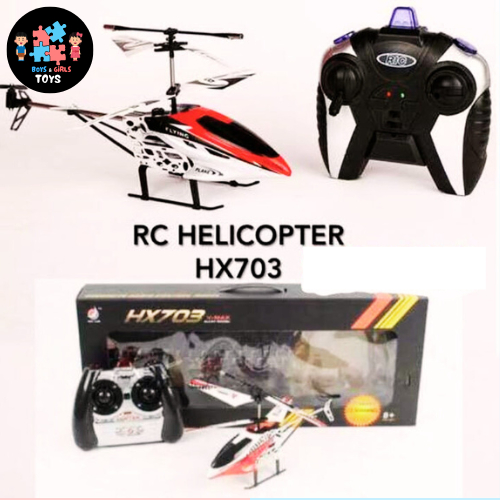 Rc Helicopter Remote Control Hx703 Mainan Anak Helikopter Bisa Terbang