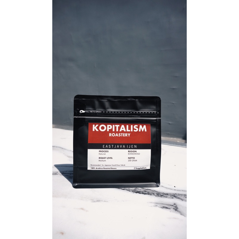 

Natural Arabica 200gram Single Origin biji kopi coffee beans