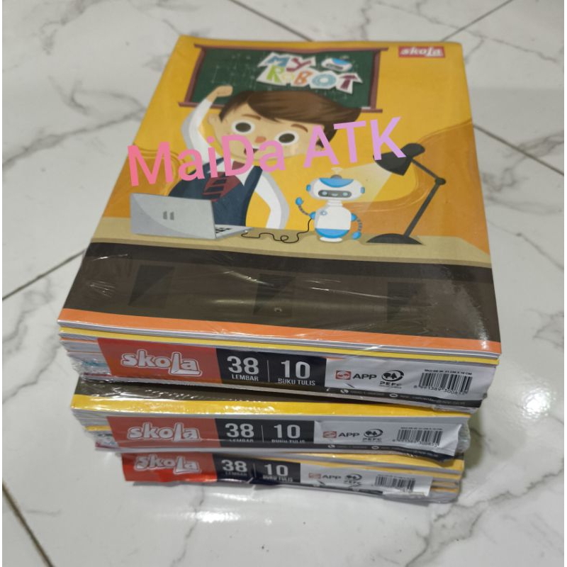 

Buku tulis skola isi 38lemabr 10pcs