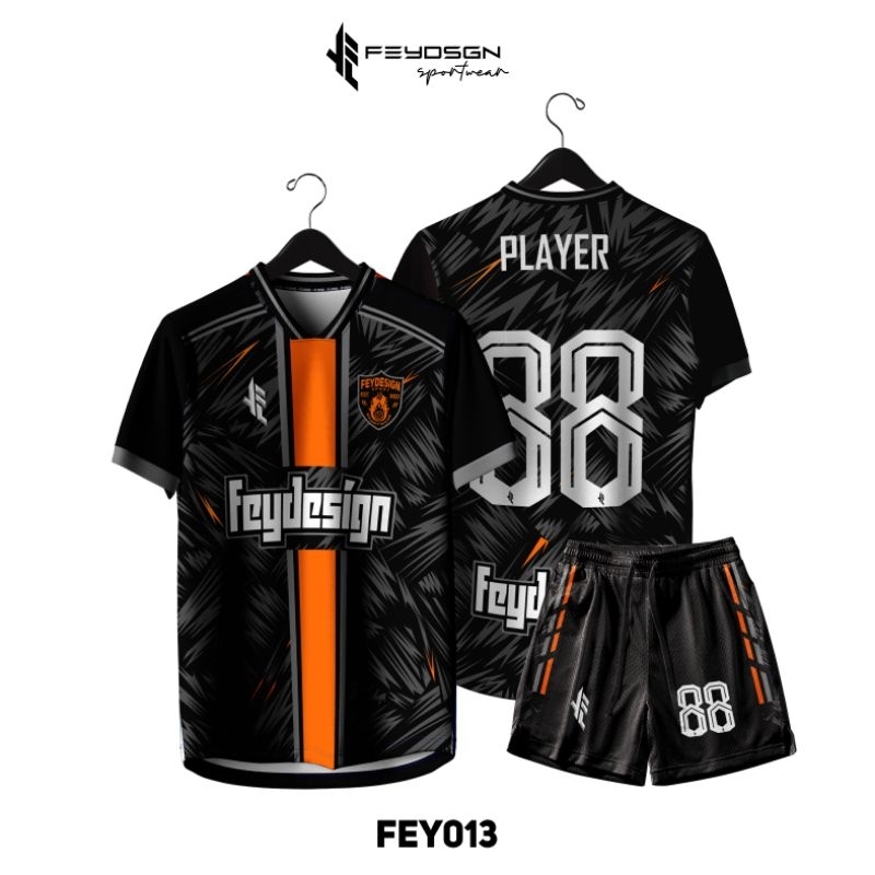 Jersey Futsal Full Printing Bebas Custom Design ( BISA SATUAN)