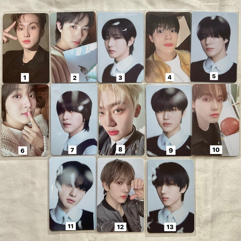 Official Photocard NCT Dream tc icfa icantfeelanything jeno jaemin mark haechan renjun chenle jisung