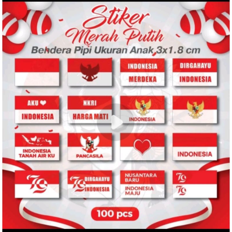 

STIKER PIPI 17 AGUSTUS 2024 (HARI KEMERDEKAN)